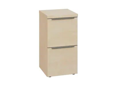 SIN 2 - 42Z kancelářská skříň, 2-zásuvková, 770x400x400, bříza světlá